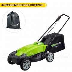 Газонокосилка аккумуляторная GreenWorks G-Max G40LM35 40V 35 см (без аккумулятора и ЗУ) во Владимире