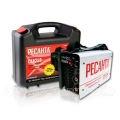 Сварочный инверторный аппарат Ресанта САИ-250 в кейсе во Владимире