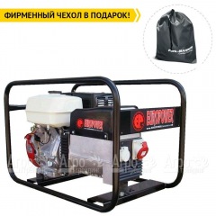 Бензогенератор Europower ЕР 5000 T 3X230V для ж/д 3.6 кВт во Владимире