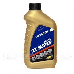 Масло полусинтетическое Patriot Super Active API TC 0.946 л для 2-х тактных двигателей во Владимире