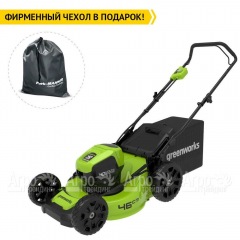 Газонокосилка аккумуляторная GreenWorks GD40LM46HP 6 Ач во Владимире