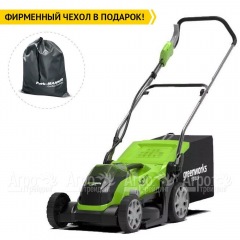 Газонокосилка аккумуляторная GreenWorks G40LM35K4 во Владимире