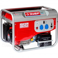 Бензогенератор Зубр ЗЭСБ-4000-Э 4 кВт с электростартером во Владимире