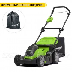 Газонокосилка аккумуляторная GreenWorks G40LM41 (без аккумулятора и зарядного устройства) во Владимире