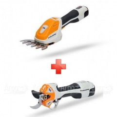 Ножницы аккумуляторные Villartec HA1462 + секатор Villartec PA1462 (без аккумулятора и зарядного устройства) во Владимире