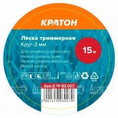 Леска триммерная Кратон Круг-3 мм во Владимире