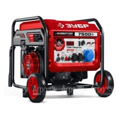 Бензиновый генератор инверторный Зубр СБИ-7500ЕА 7 кВт во Владимире