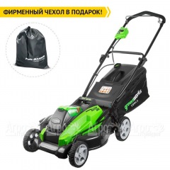 Газонокосилка аккумуляторная GreenWorks G40LM45K2 во Владимире