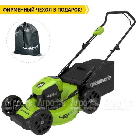 Газонокосилка аккумуляторная GreenWorks GD40LM46HP 4 Ач во Владимире