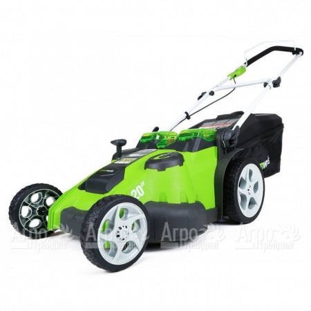 Газонокосилка аккумуляторная GreenWorks G-Max G40LM49DB 40V 49 см Twin Force (без батареи и зарядного устройства) во Владимире