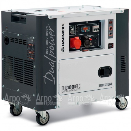 Дизельгенератор Daewoo DDAE 10000DSE-3 DUAL POWER 220=380 7.2 кВт во Владимире