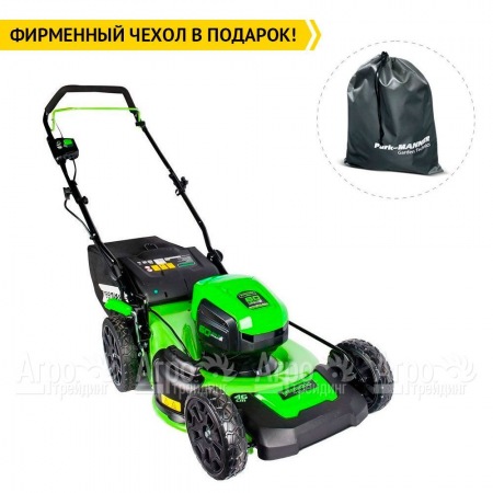 Газонокосилка аккумуляторная GreenWorks GD60LM46SPK4  во Владимире