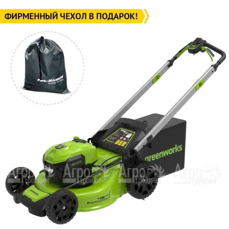 Газонокосилка аккумуляторная GreenWorks GD40LM48SPК4  во Владимире