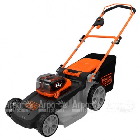 Газонокосилка аккумуляторная Black+Decker CLM5448PC2-QW  во Владимире