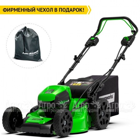 Газонокосилка аккумуляторная GreenWorks GD60LM46SP (без батареи и зарядного устройства)  во Владимире