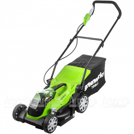 Газонокосилка аккумуляторная GreenWorks G-Max G40LM35 40V 35 см  во Владимире