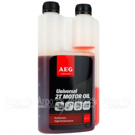 Масло минеральное Universal AEG 2T Motor Motor Oil API TC 1 л для 2-х тактных двигателей во Владимире