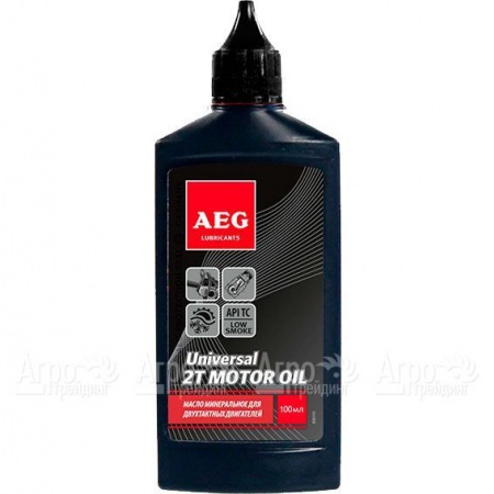 Масло AEG Semi Synthetic 2T Motor Oil API TC п/с 100 мл для 2-х тактных двигателей во Владимире