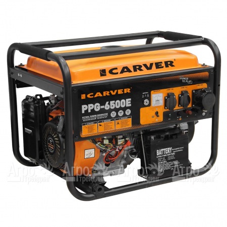 Бензогенератор Carver PPG-6500E 5 кВт во Владимире