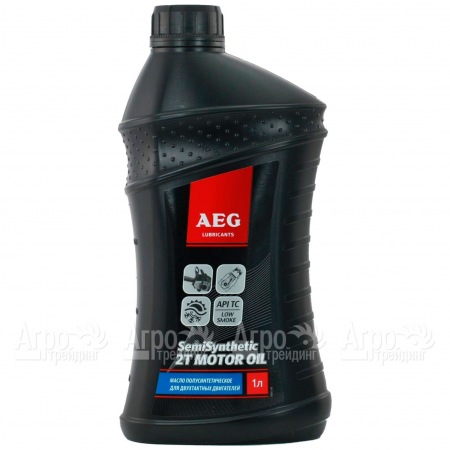 Масло AEG Semi Synthetic 2T Motor Oil API TC 1 л для 2-х тактных двигателей во Владимире