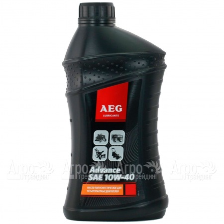 Масло п/с AEG Advance SAE 10W40 API SJCF 0.6 л для 4-х тактных двигателей во Владимире