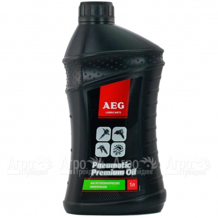 Масло пневматическое минеральное AEG Pneumatic oil 1 л для компрессоров во Владимире