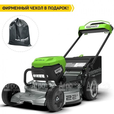 Газонокосилка аккумуляторная GreenWorks LM221S (без аккумулятора и зарядного устройства)  во Владимире