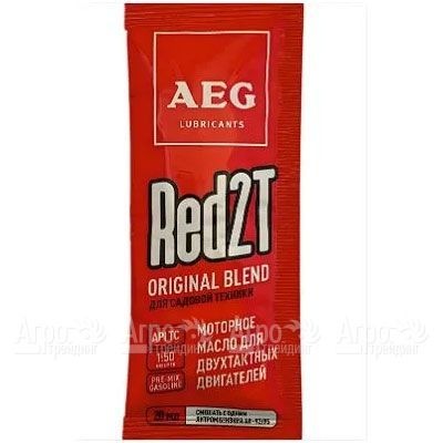 Масло минеральное AEG RED 2T Original blend API TC 20 мл для 2-х тактных двигателей во Владимире