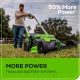 Газонокосилка аккумуляторная GreenWorks GD60LM61 (без аккумулятора и зарядного устройства) во Владимире