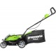 Газонокосилка аккумуляторная GreenWorks G-Max G40LM35 40V 35 см (без батареи и зарядного устройства) во Владимире