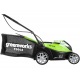 Газонокосилка аккумуляторная GreenWorks G-Max G40LM35 40V 35 см (без батареи и зарядного устройства) во Владимире